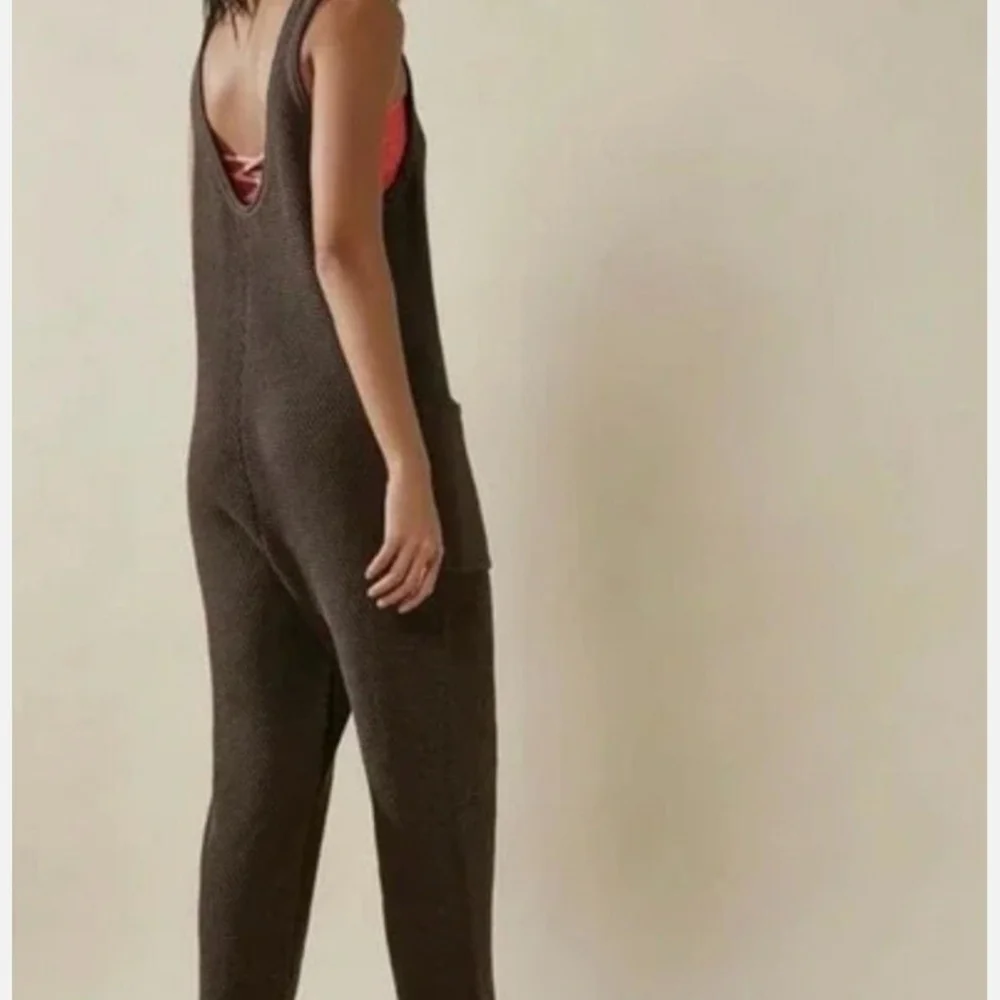 Free People Hailee Sweater Jumper in Minked Brown Size L - Picture 5 of 5